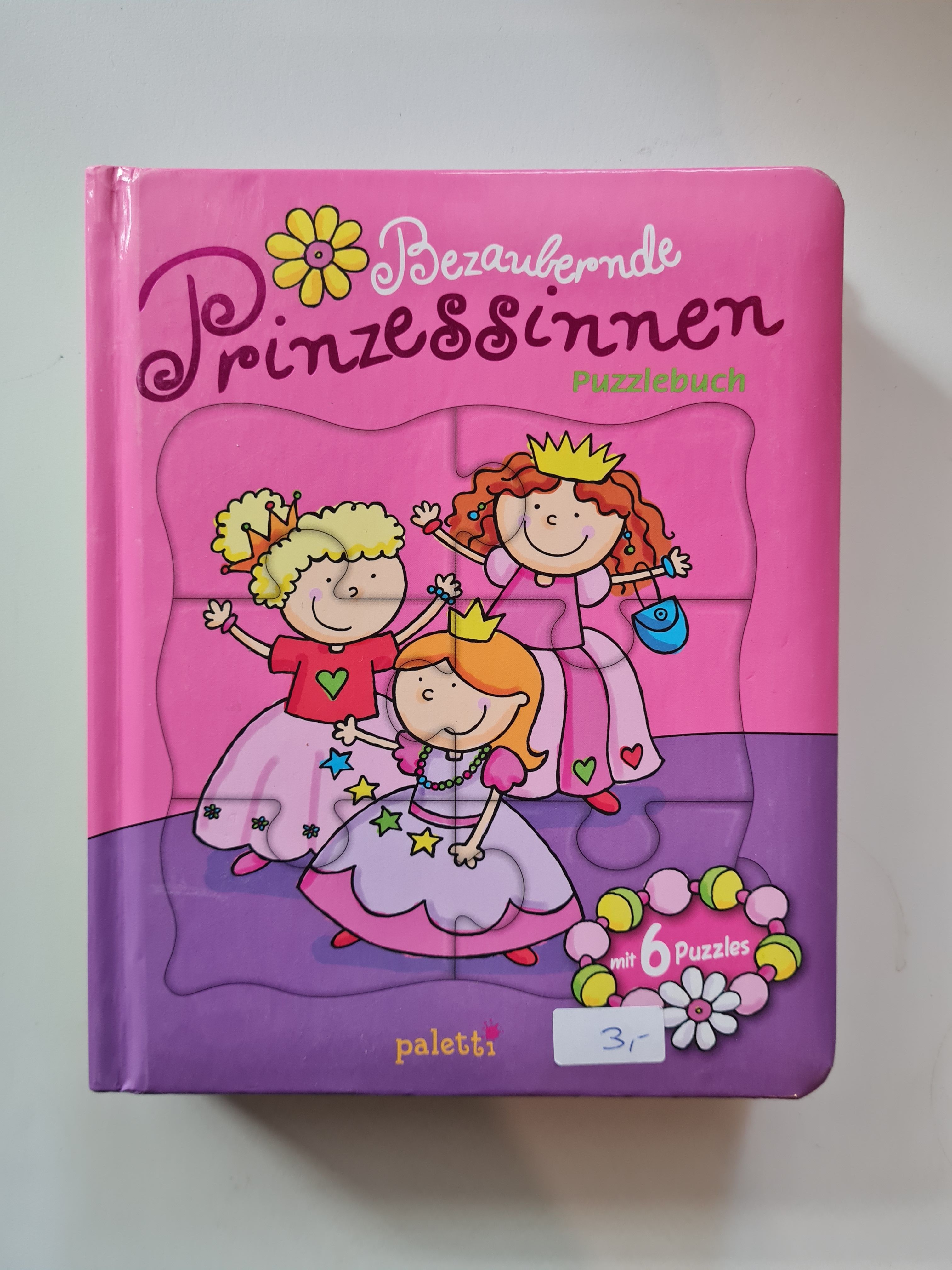 Puzzlebuch "Bezaubernde Prinzessinnen"