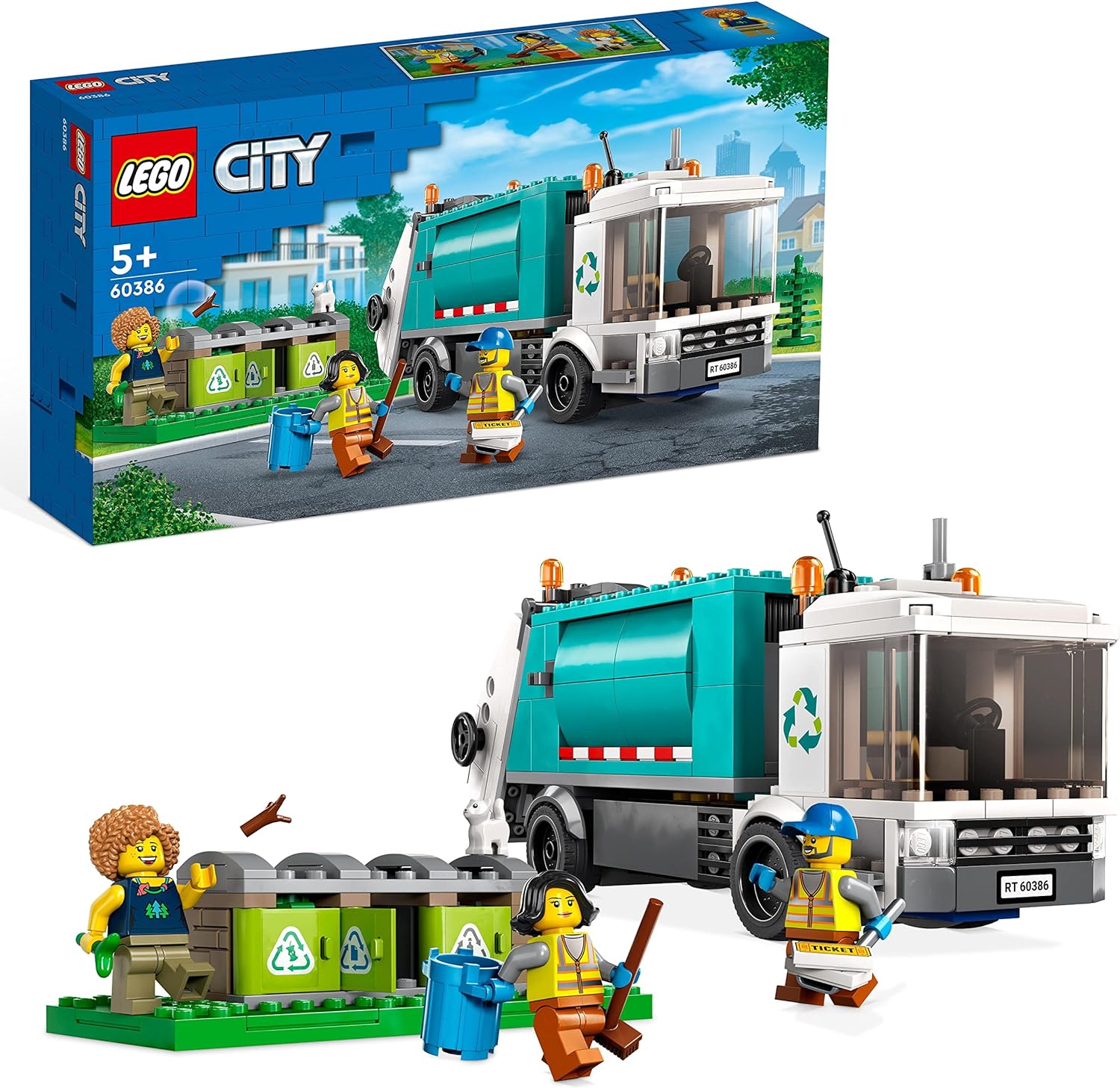 LEGO City 60386 Müllabfuhr, Neuware