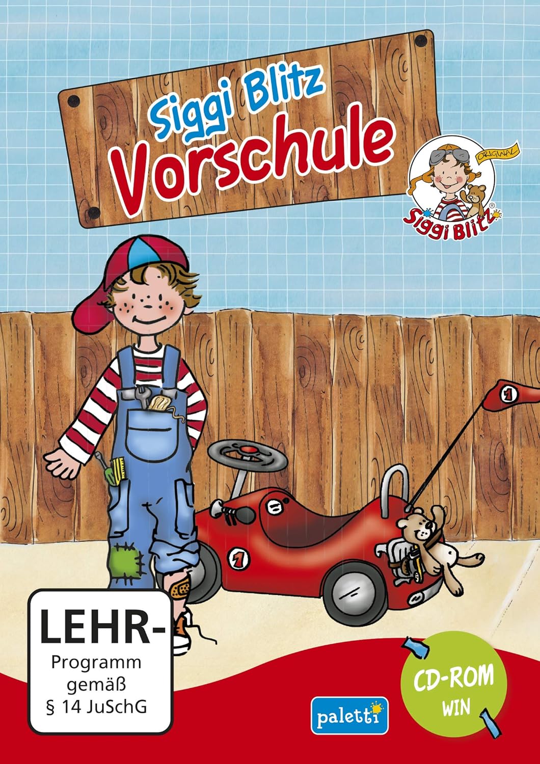 Siggi Blitz Vorschule Lernprogramm CD ROM, Neuware