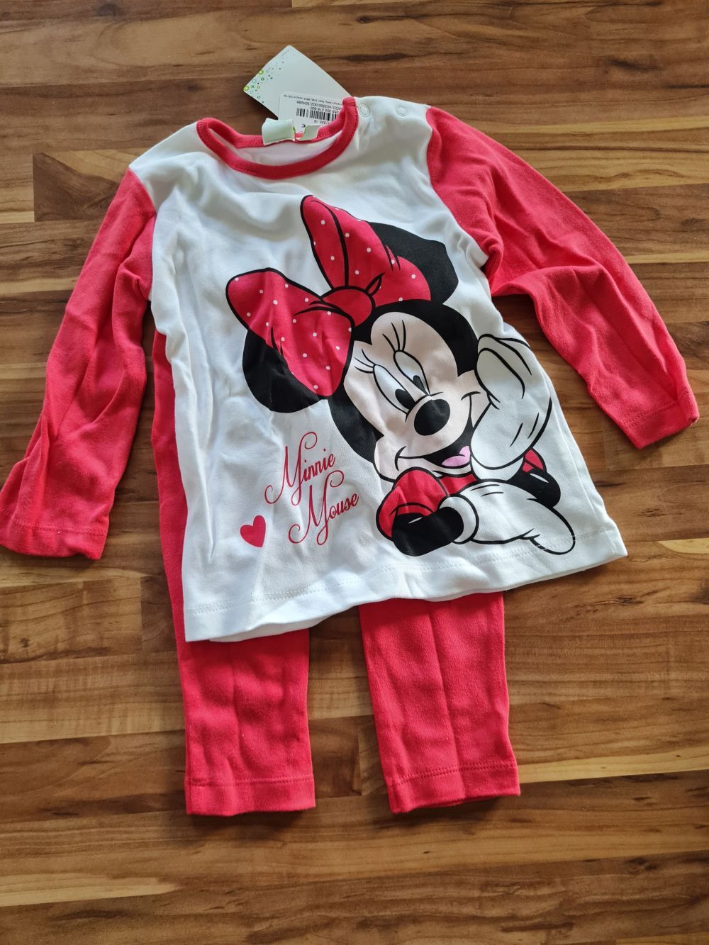 Disney Schlafanzug "Minnie" Gr. 80, Neuware mit Etikett