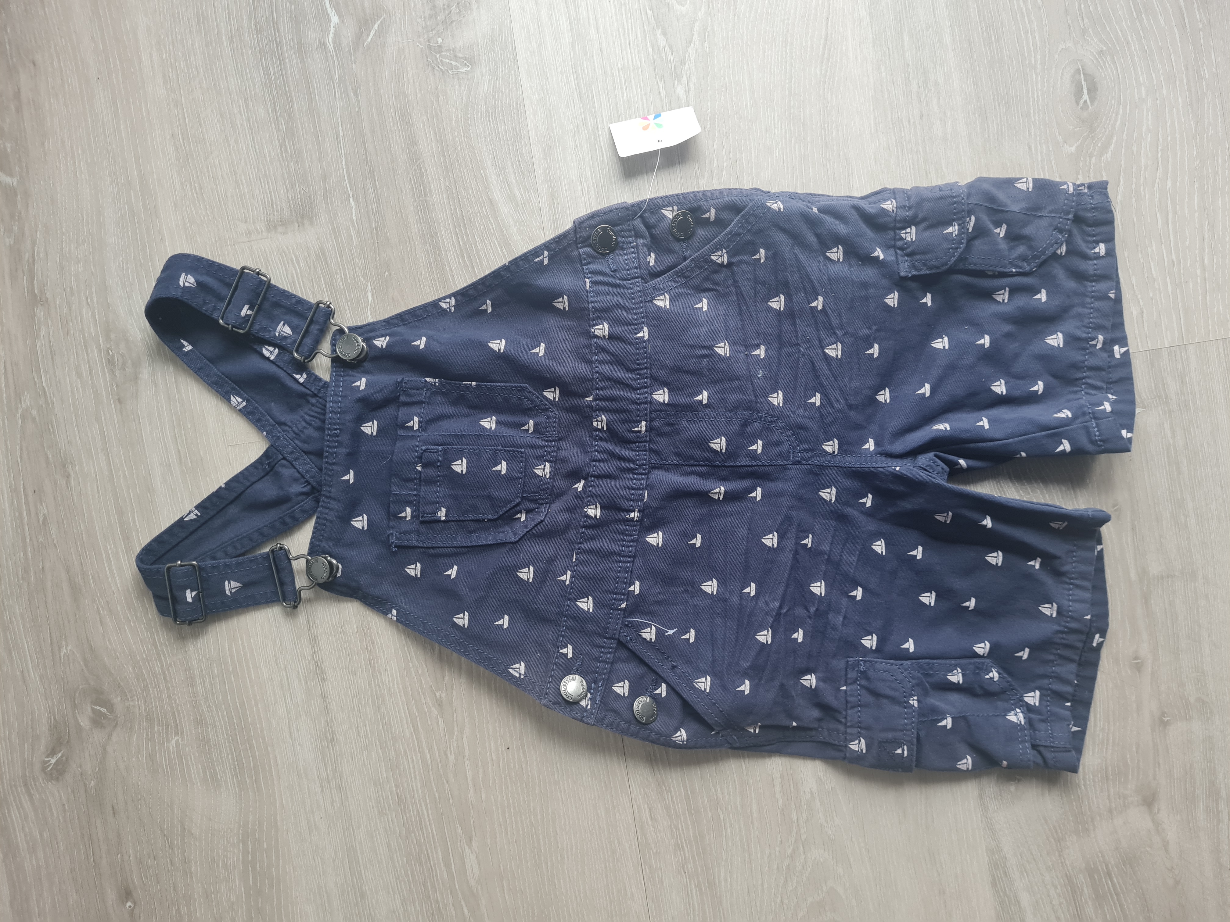 Maritime Sommer-Latzhose, Gr. 116, Neuware