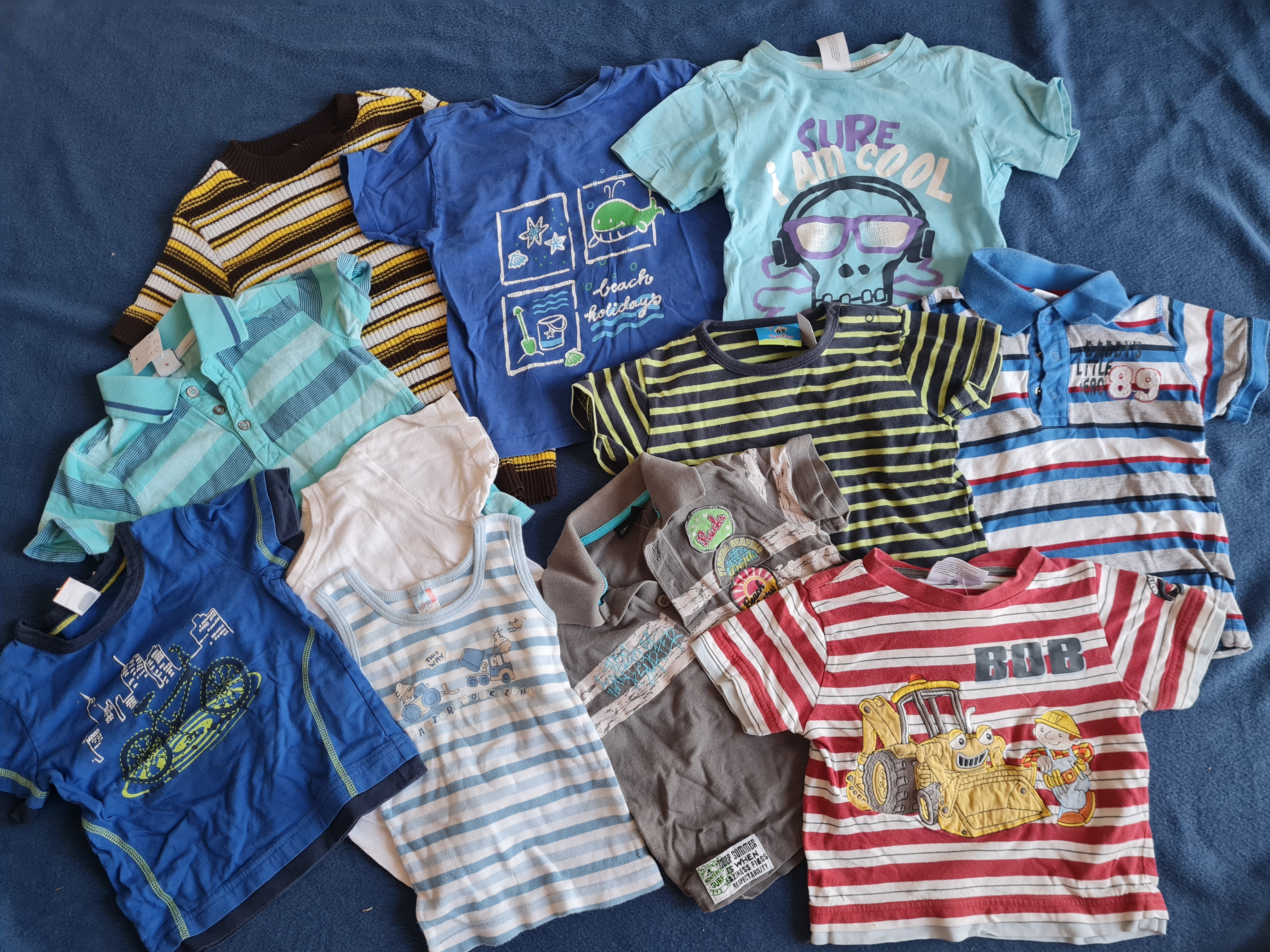 11 T-Shirts als Set, Gr. 86