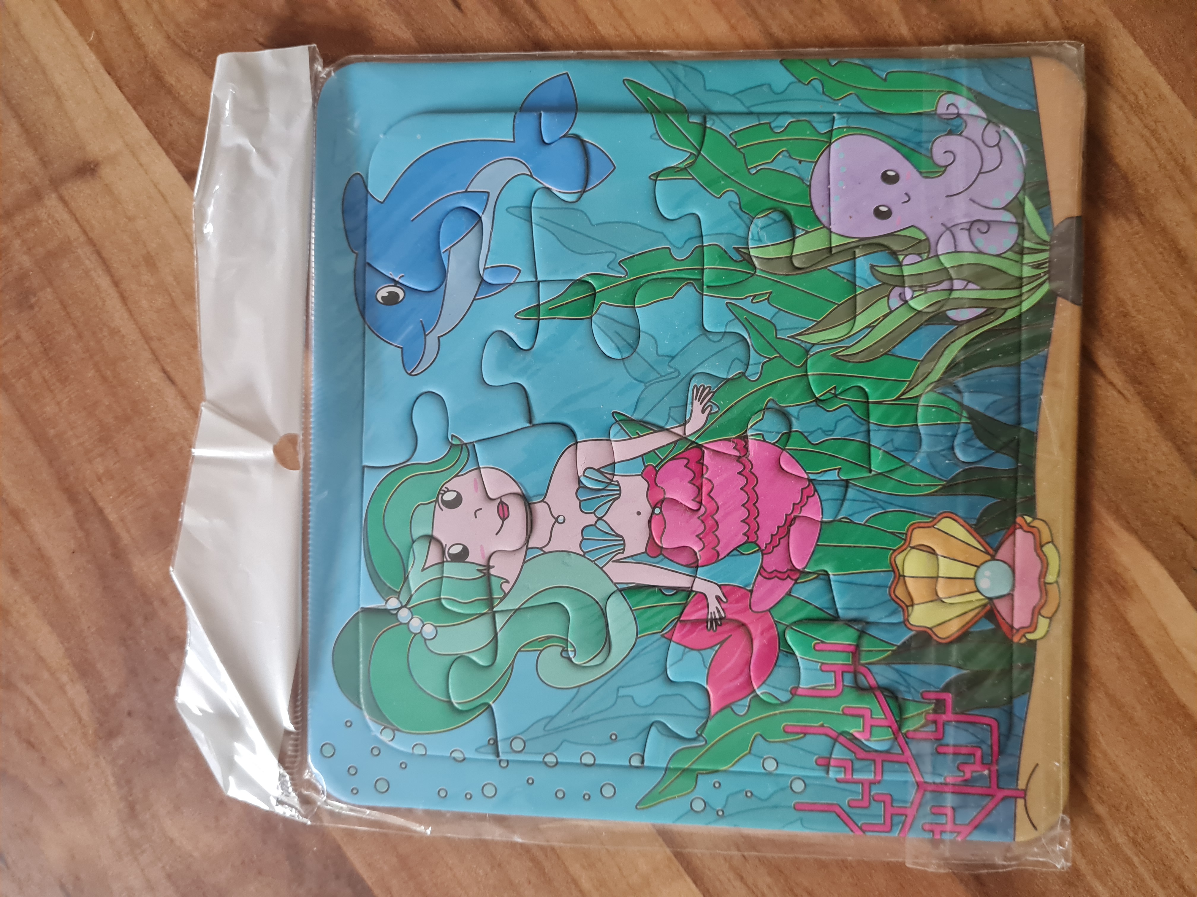Meerjungfrau-Puzzle, Neuware