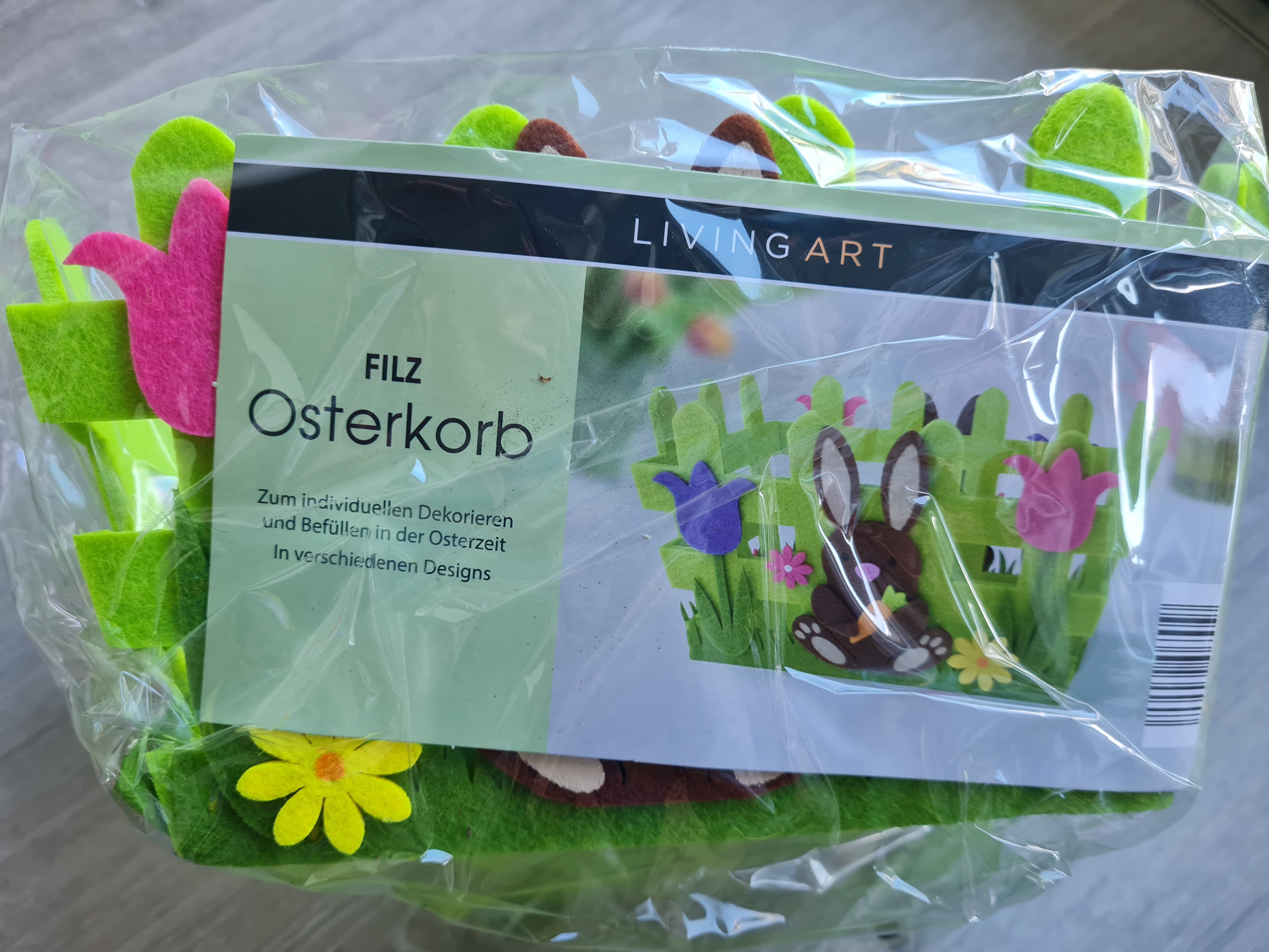 Filz Osterkorb, Neuware
