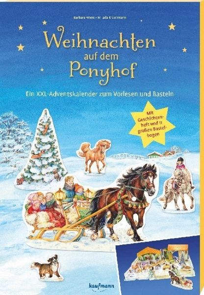 Weihnachten auf dem Ponyhof, ein XXL-Adventskalender, Neuware