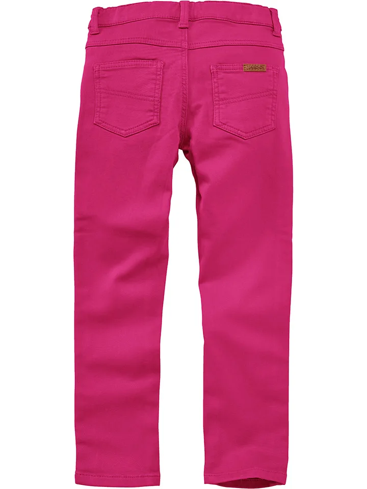 Jako-o Mädchen Twillhose schmal, fuchsia, Gr. 158, Neuware