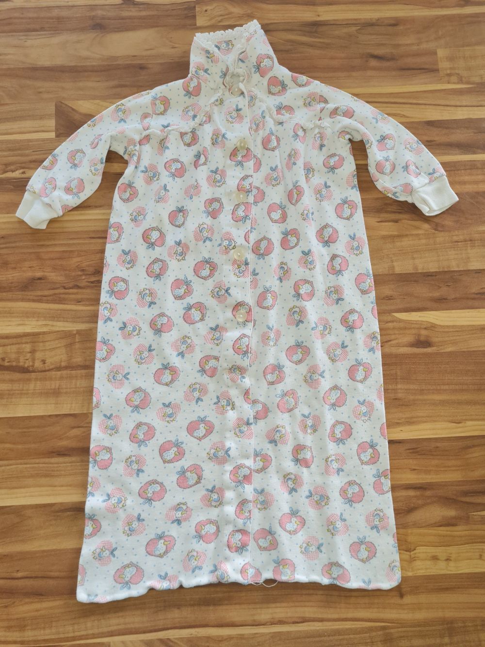 Schlafsack mit Ärmeln "Enten", Gr. 62/68, 0,5 TOG, Secondhand