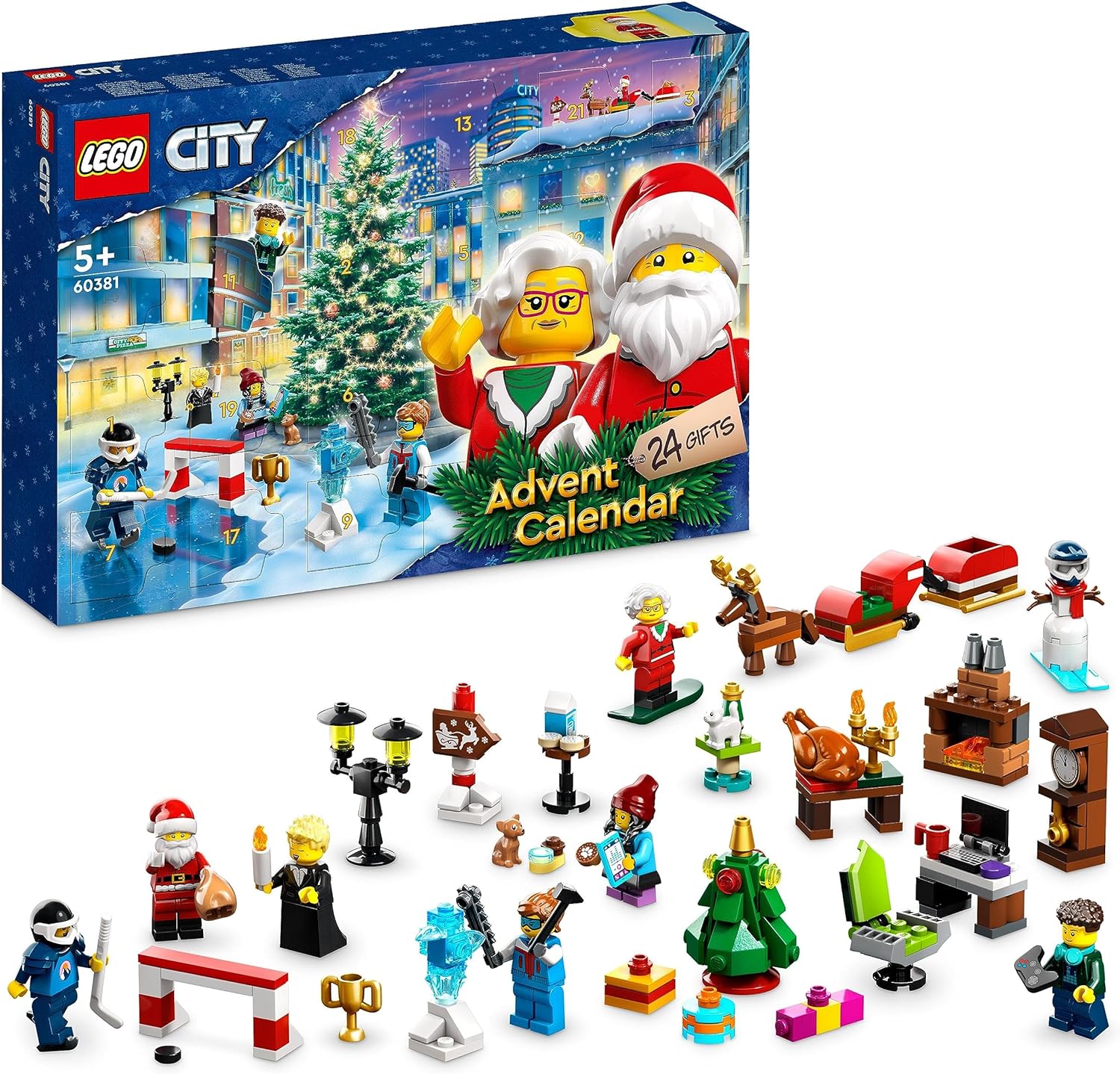 LEGO 60381 City Adventskalender, Neuware