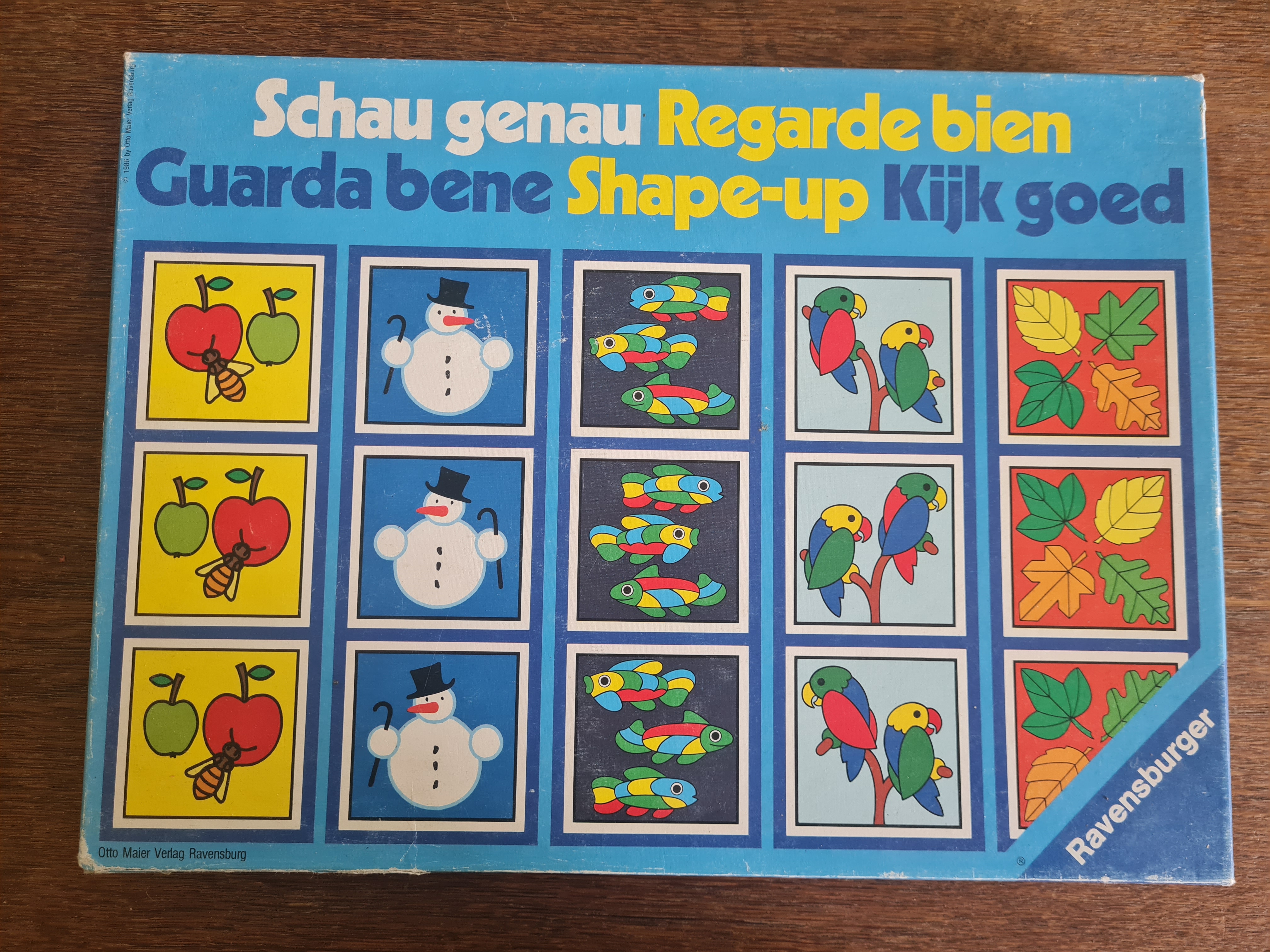 Schau genau - Konzentrationslotto
