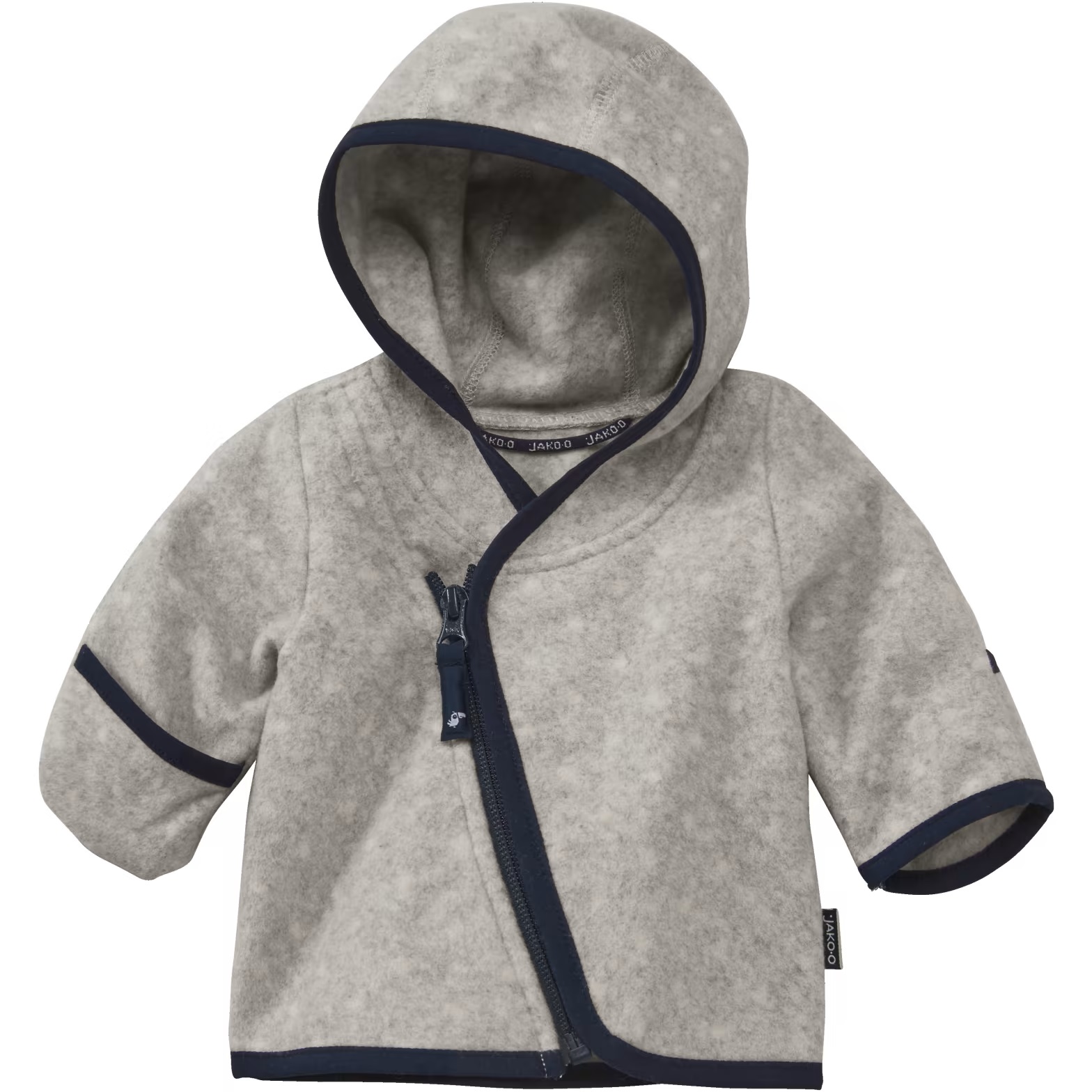 Jako-o Baby Wickeljacke, grau meliert, Gr. 50, Neuware mit Etikett