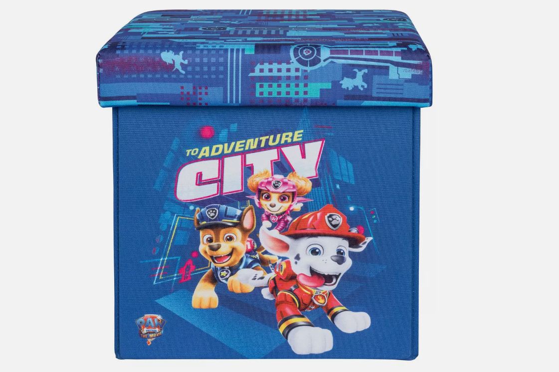 Paw Patrol Sitzhocker Sitzbox für Kinder - Spielzeugbox, Neuware