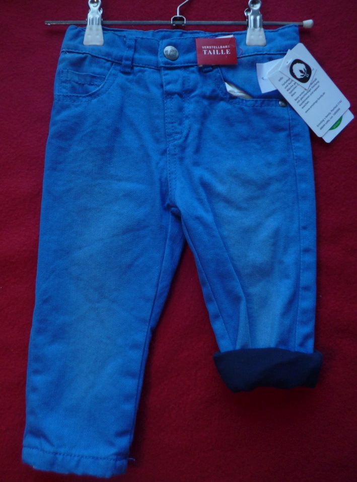 Hose Gr. 80, leicht gefüttert, Neuware