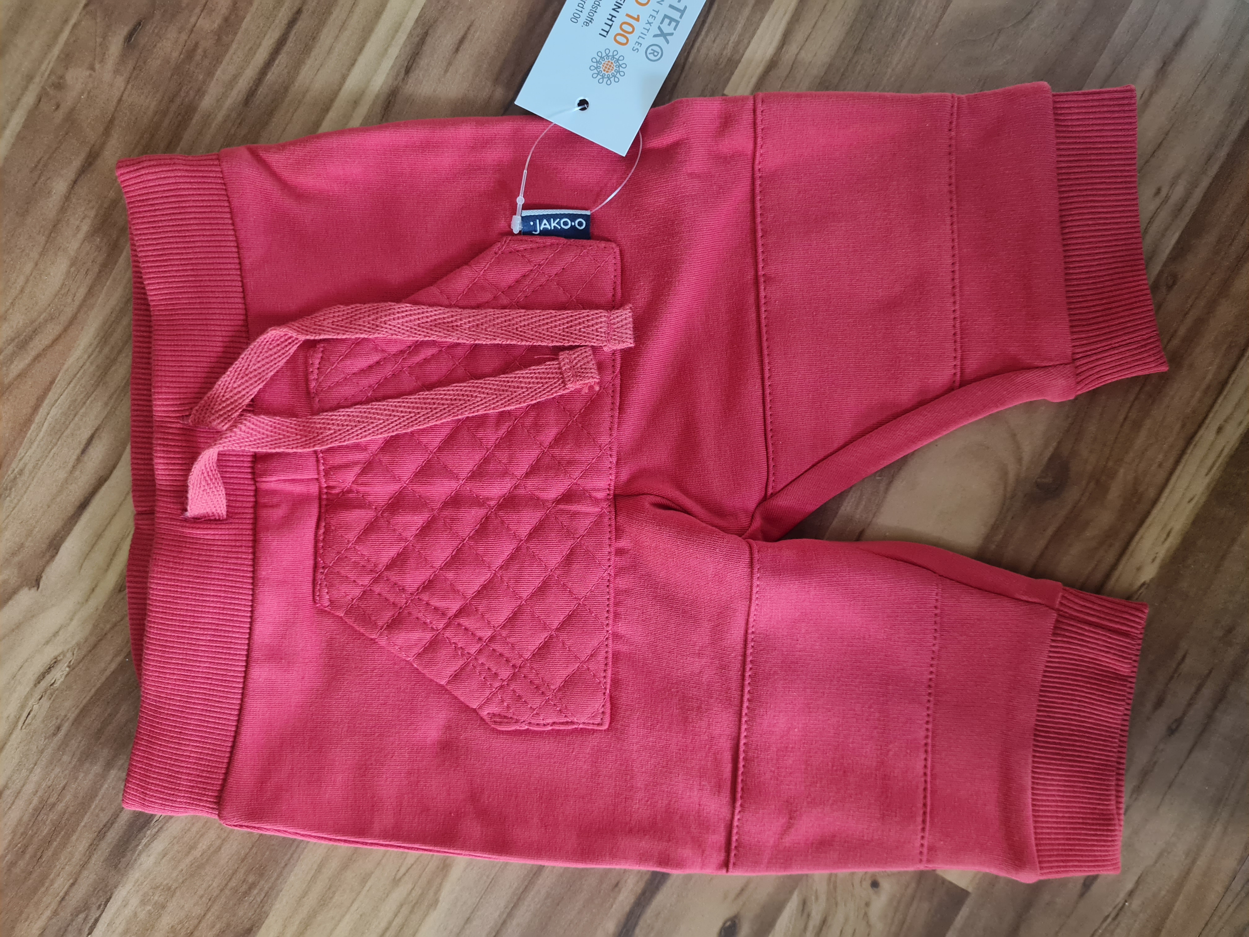 Jako-o Sweathose, doppelte Knie, hummer, Gr. 56/62, Neuware mit Etikett