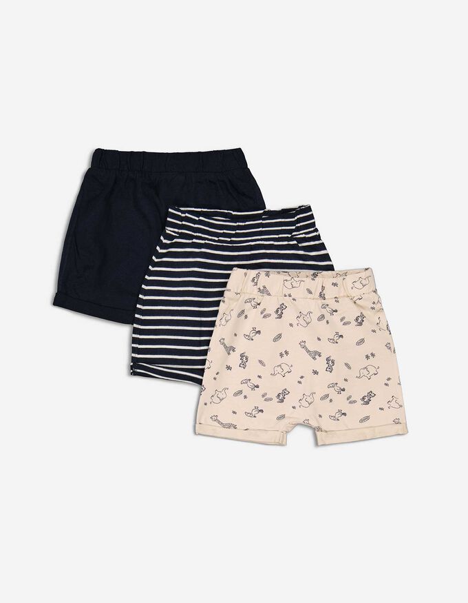 Sommerliche Shorts, 3er-Pack, Gr. 62, Neuware mit Etikett