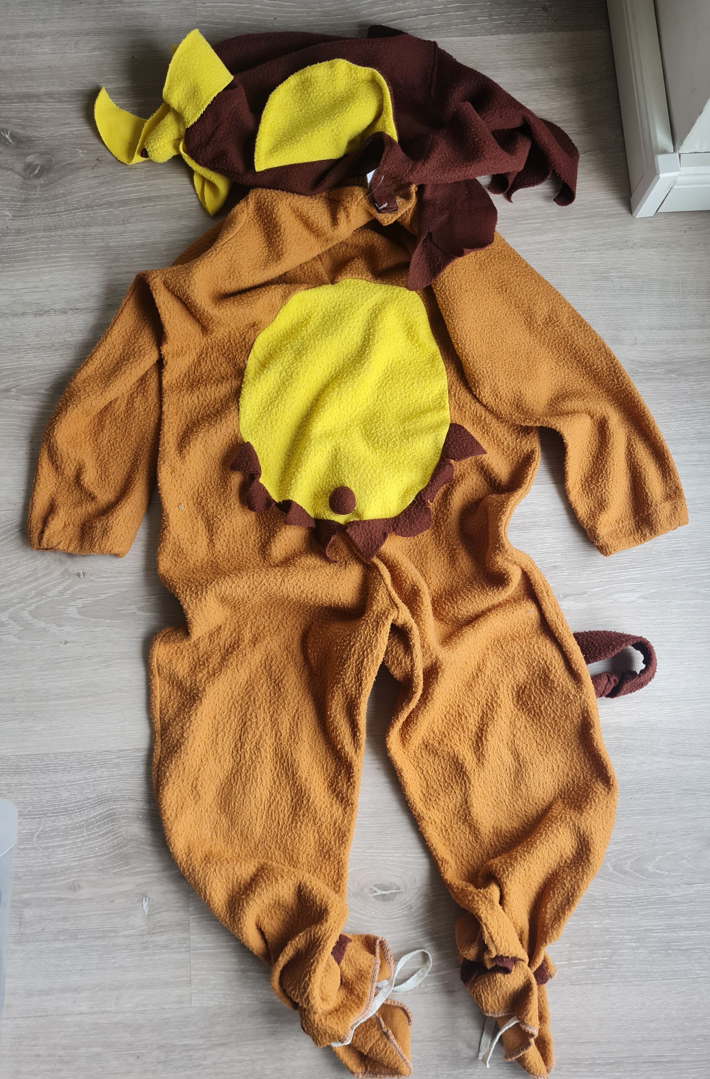 Karneval Kostüm Affe, Gr. 122/128