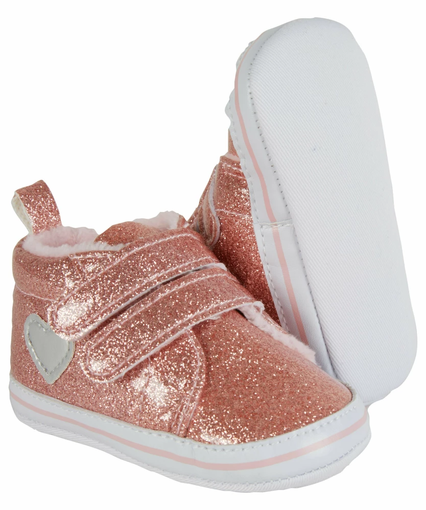 Glitzernde Babyschuhe, Gr. 62-68, Neuware