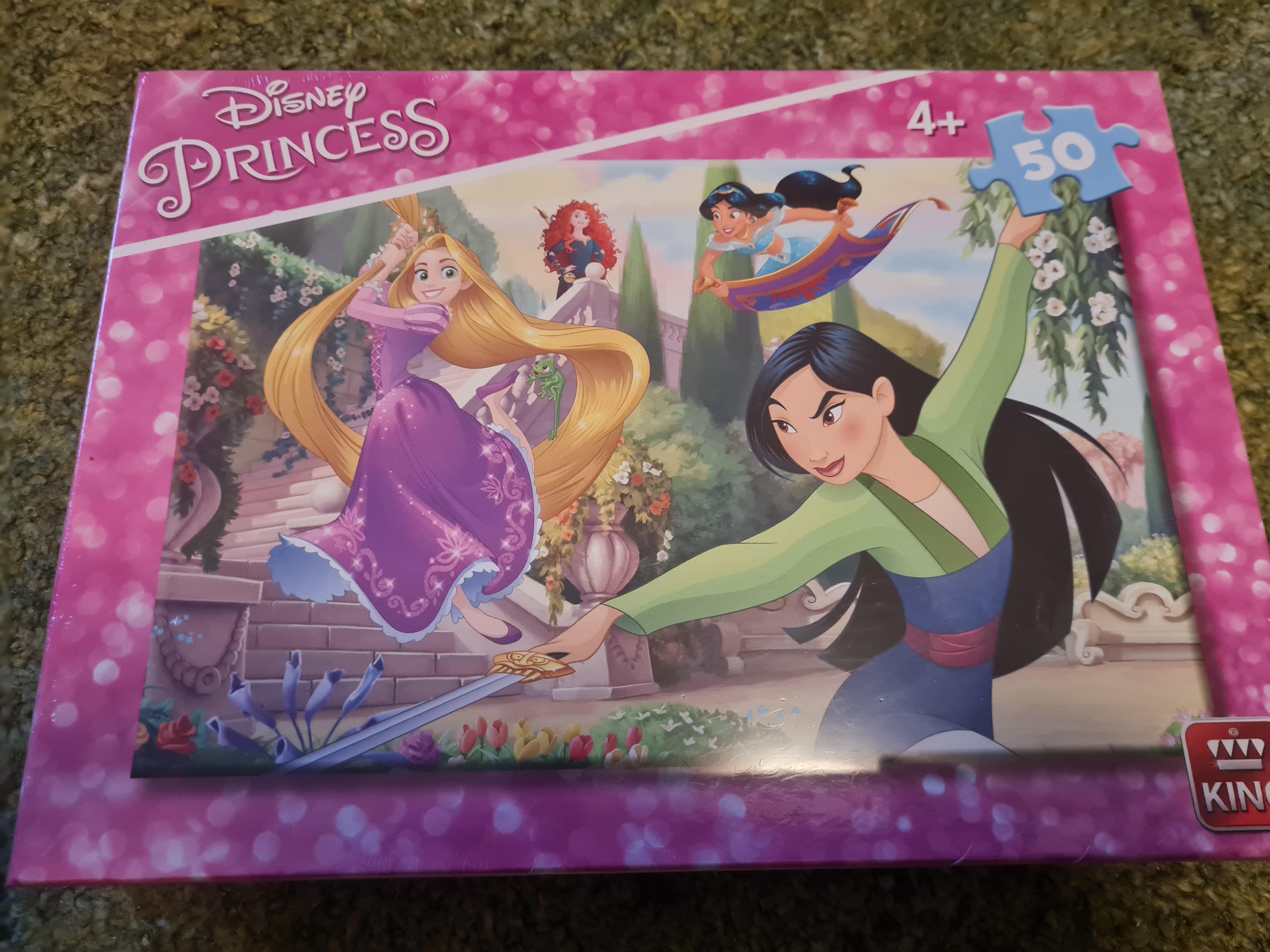 Disney Princess Puzzle, 50 Teile, Neuware