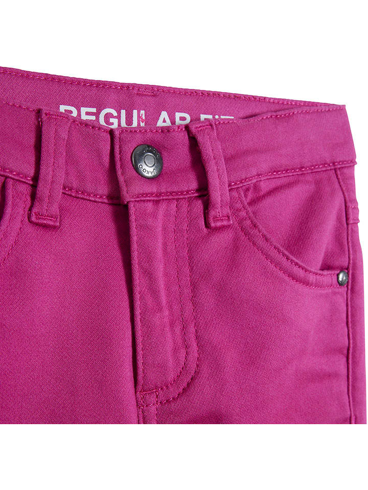 Jako-o Mädchen Twillhose schmal, fuchsia, Gr. 158, Neuware