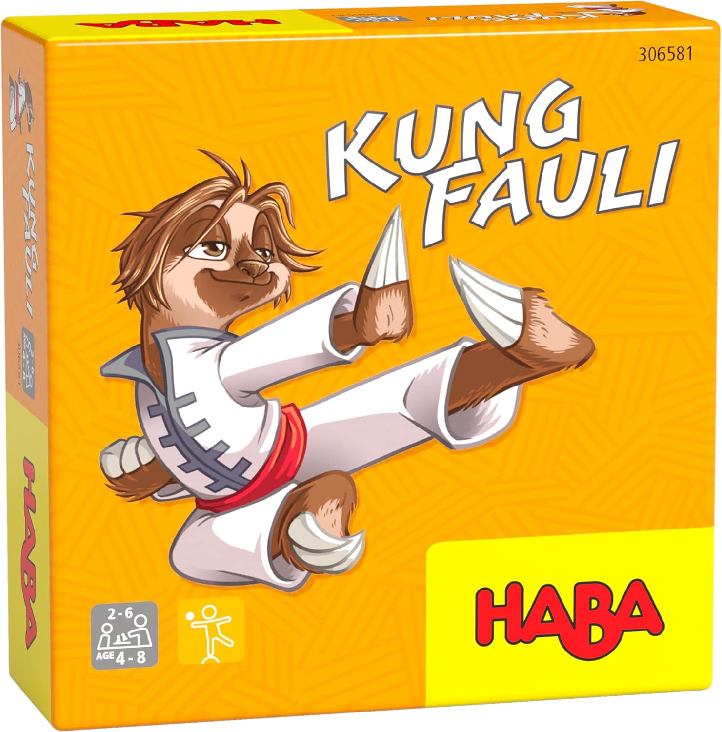 HABA 306581 - Kung Fauli, Mitbringspiel ab 4 Jahren, Neuware