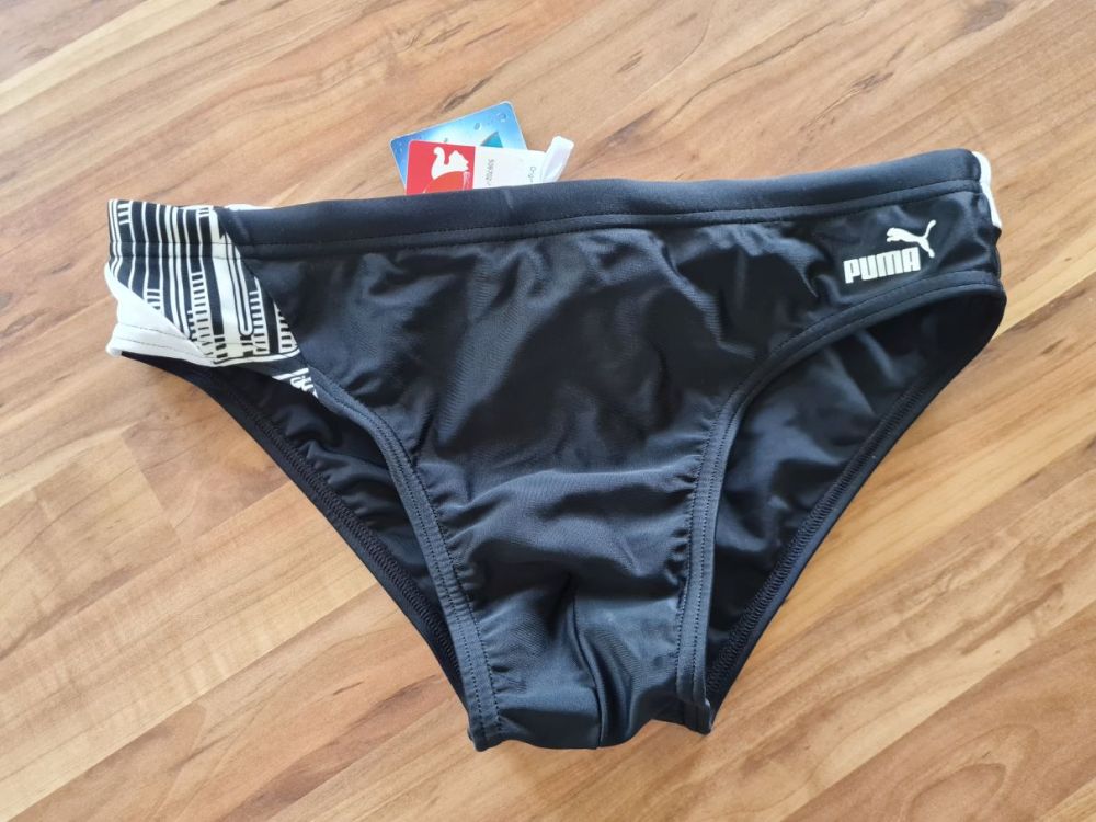 Puma Badehose, schwarz, Gr. 164, Neuware mit Etikett