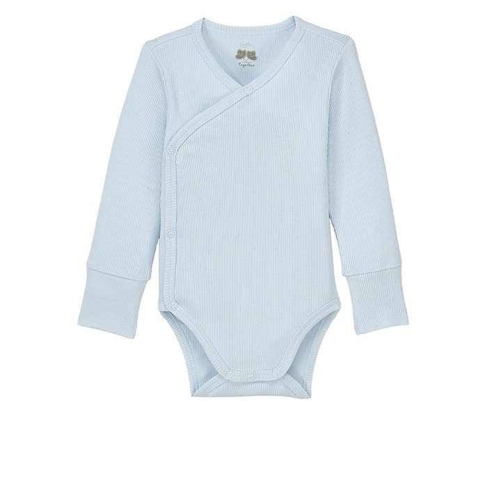 ELTERN® Baby-Wickelbody, hellblau, Gr. 62/68, Neuware