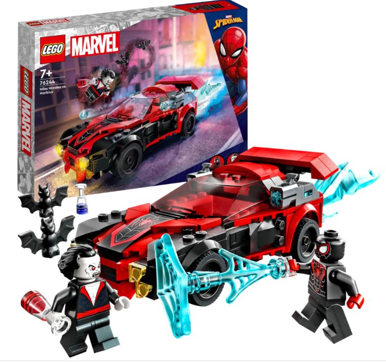 LEGO Marvel 76244 Spider-Man Miles Morales vs. Morbius, Neuware