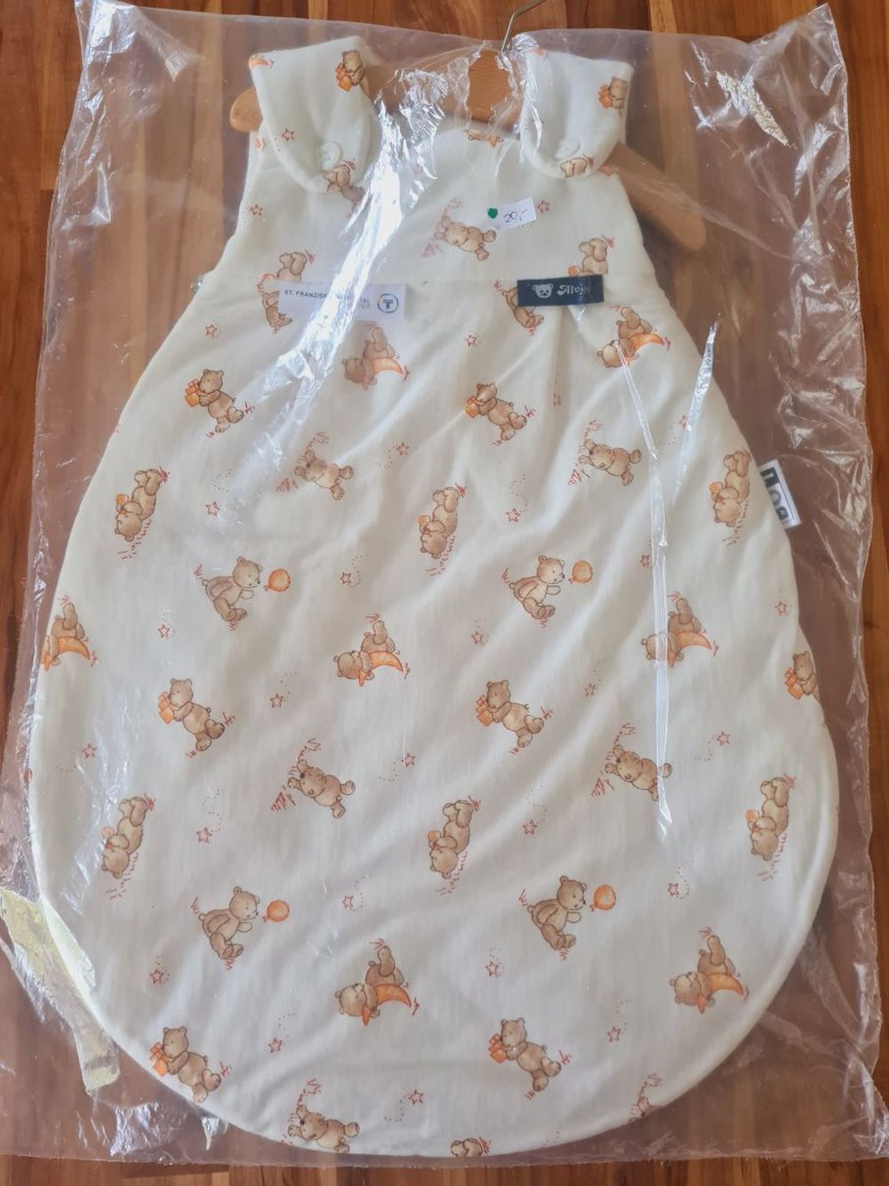Alvi Baby-Mäxchen Außensack "Bären", Nr. 42355, Gr. 50/56, Neuware mit Etikett
