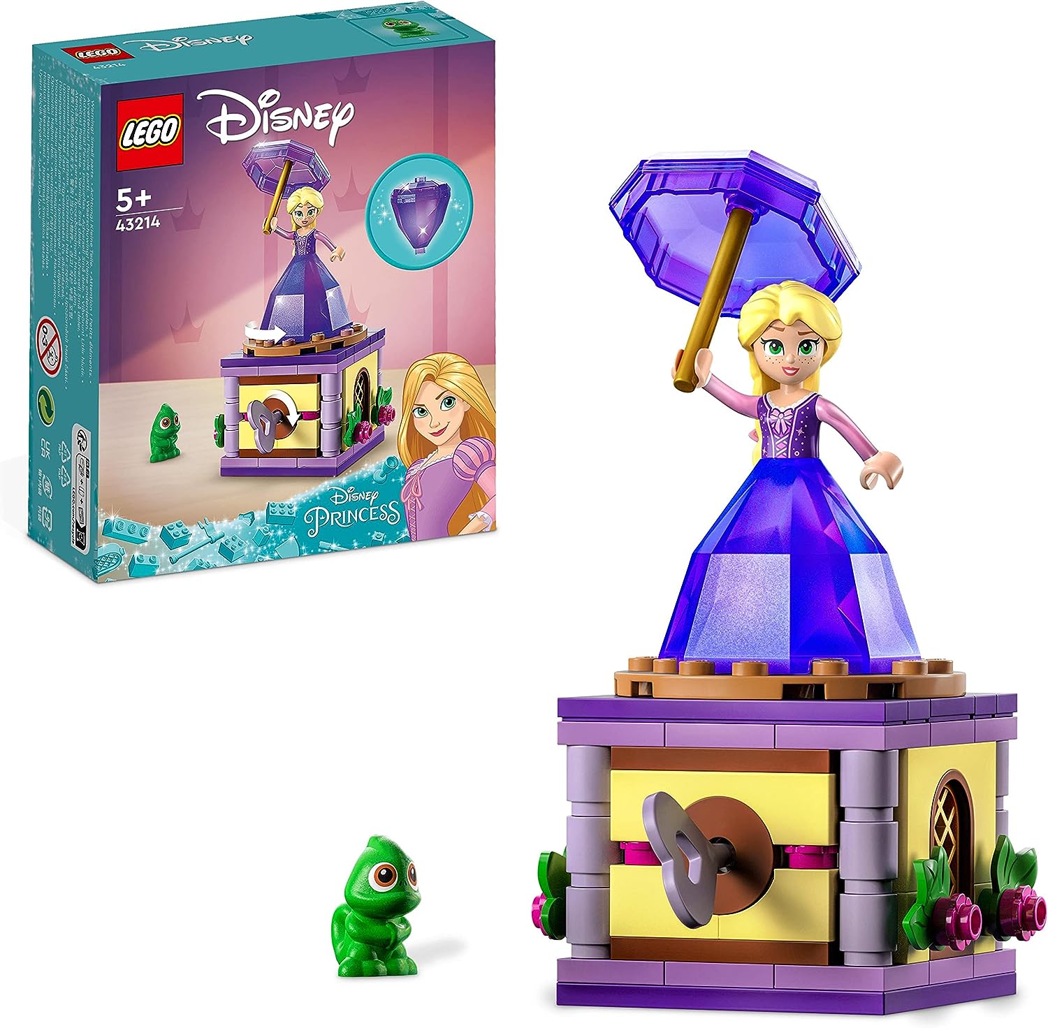 LEGO Disney 43214 Princess Rapunzel-Spieluhr, Neuware