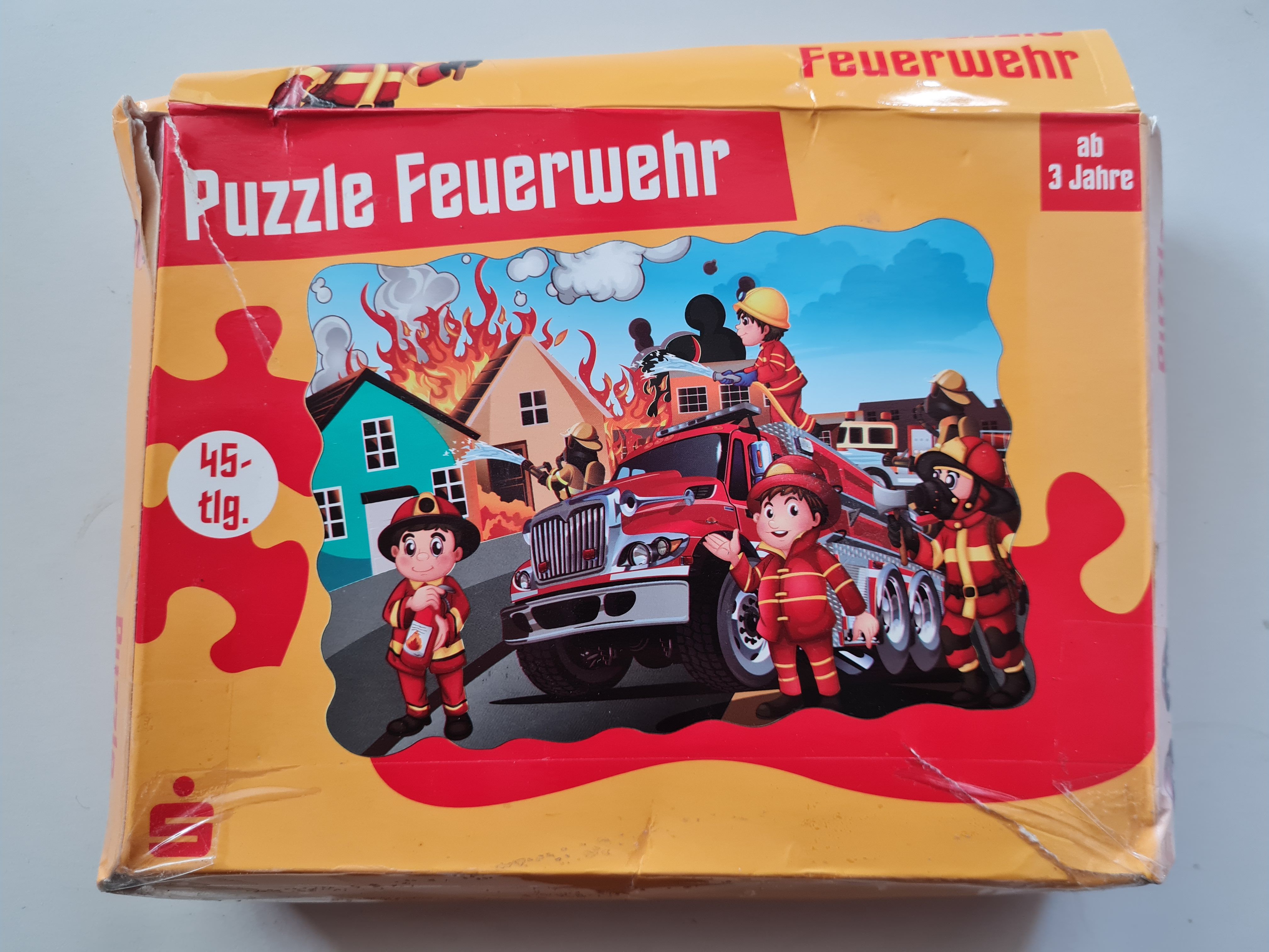 Puzzle Feuerwehr, 45 Teile