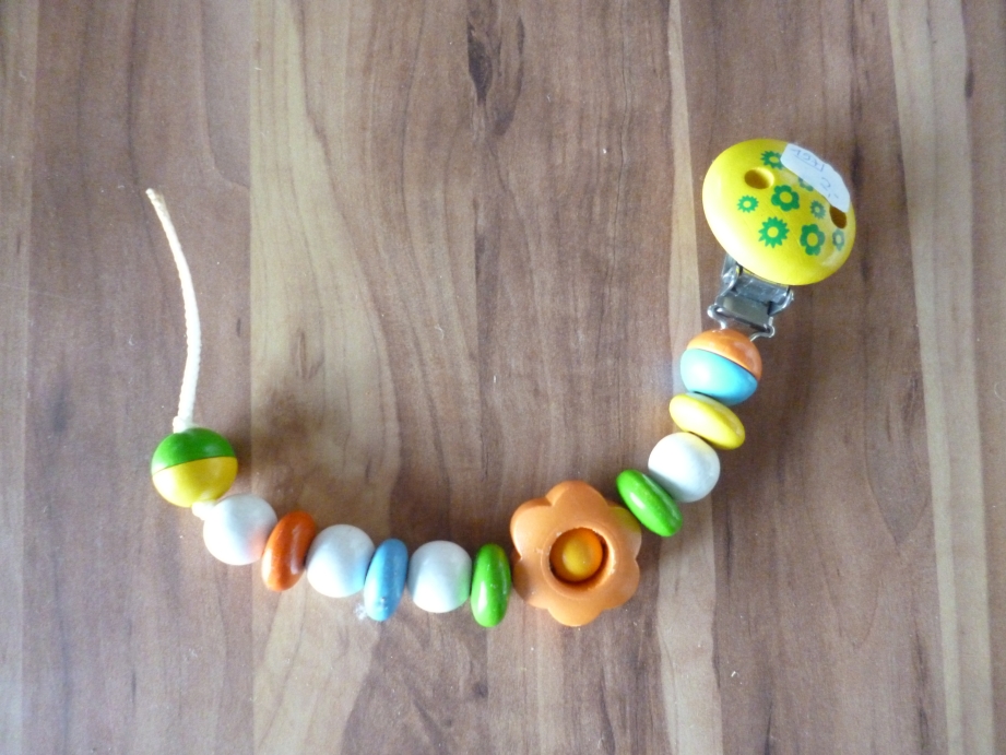 Baby-Schnullerkette (Blume)