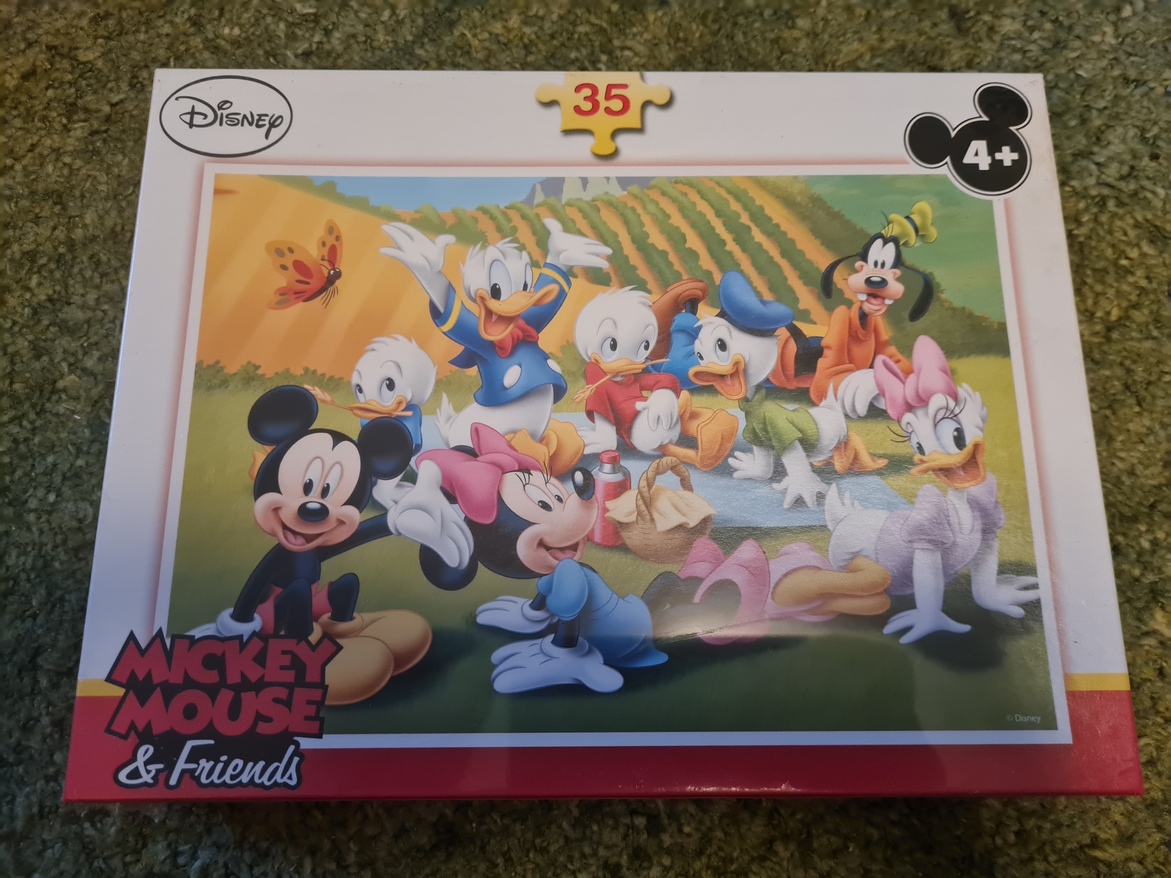 Disney Puzzle Mickey Mouse & Friends, 35 Teile, Neuware