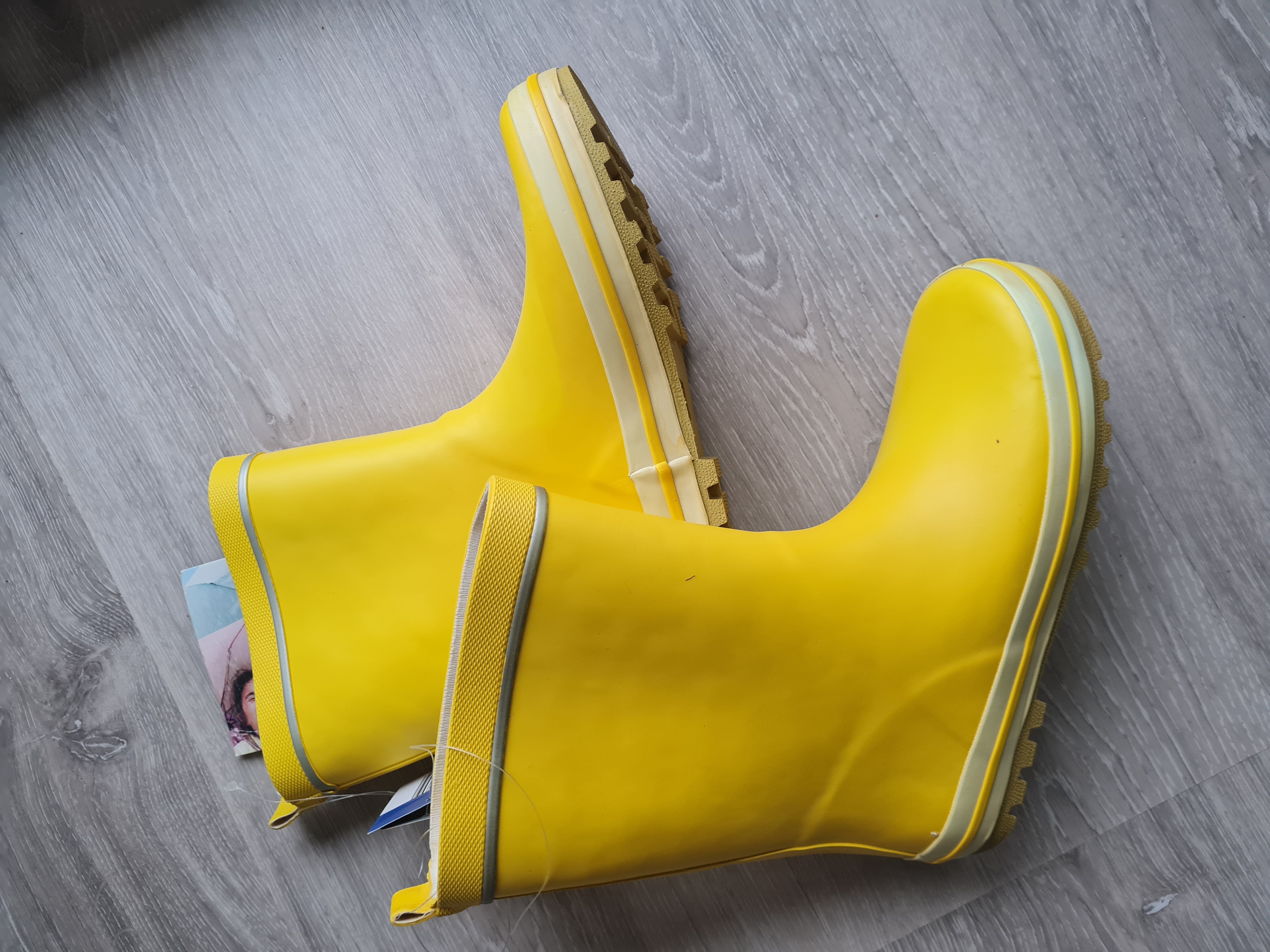 Gummistiefel für Kinder, gelb, Gr. 35, Neuware