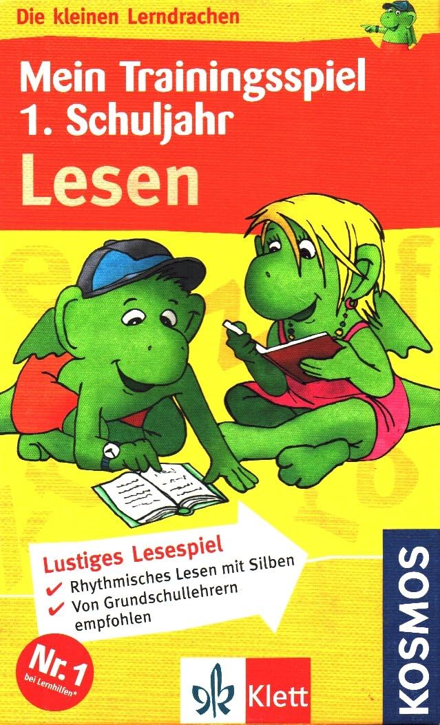 Mein Trainingsspiel 1. Schuljahr - Lesen, Die kleinen Lerndrachen, Neuware