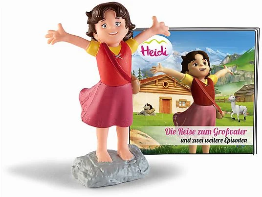 Tonies Content-Tonie Heidi: Die Reise zum Großvater (und zwei weitere Geschichten), Neuware (EOL)