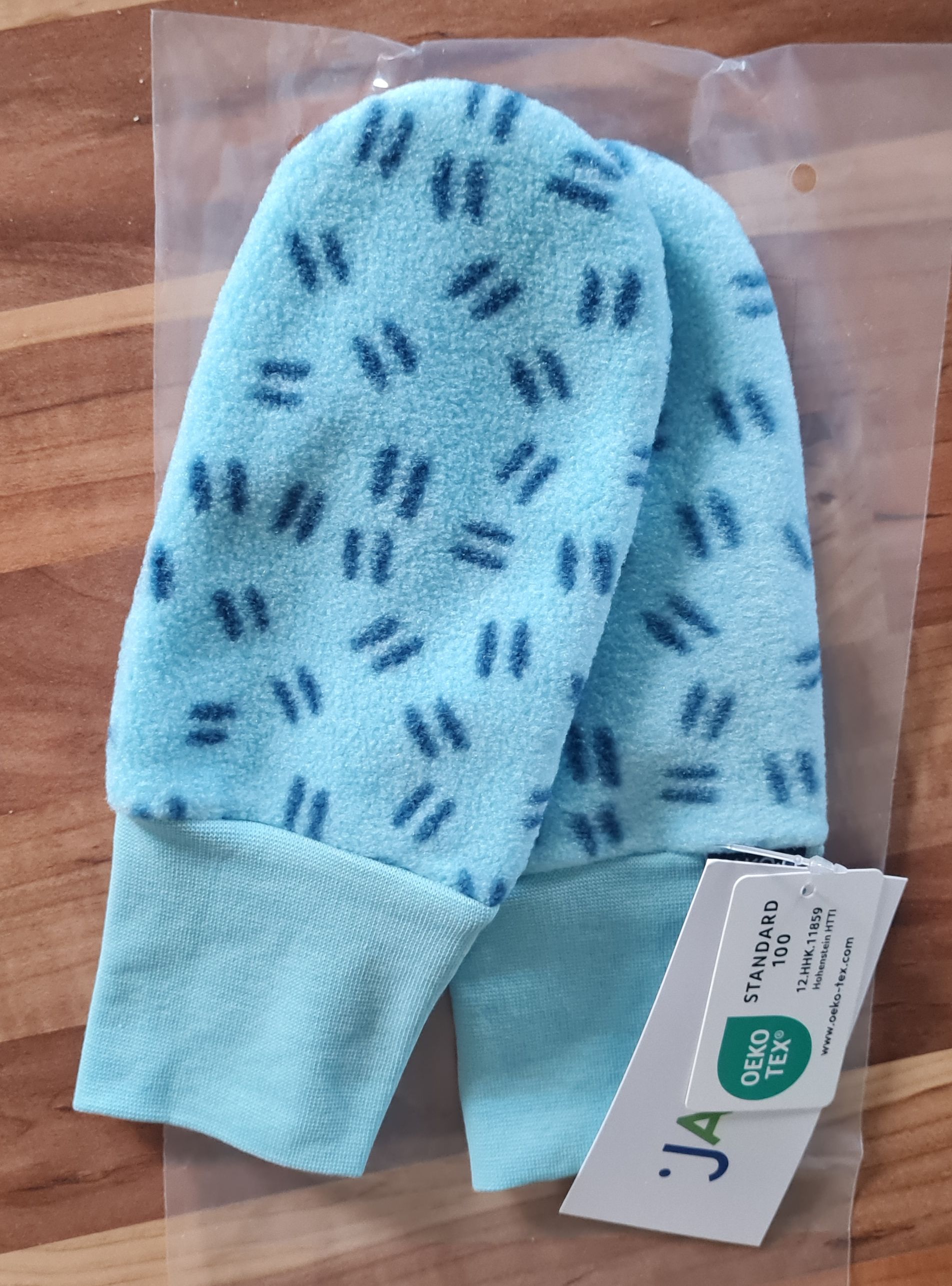 JAKO-O Fleece-Fausthandschuh ohne Daumen, rauchblau, Gr. 5,5 (Gr. 140/146), Neuware