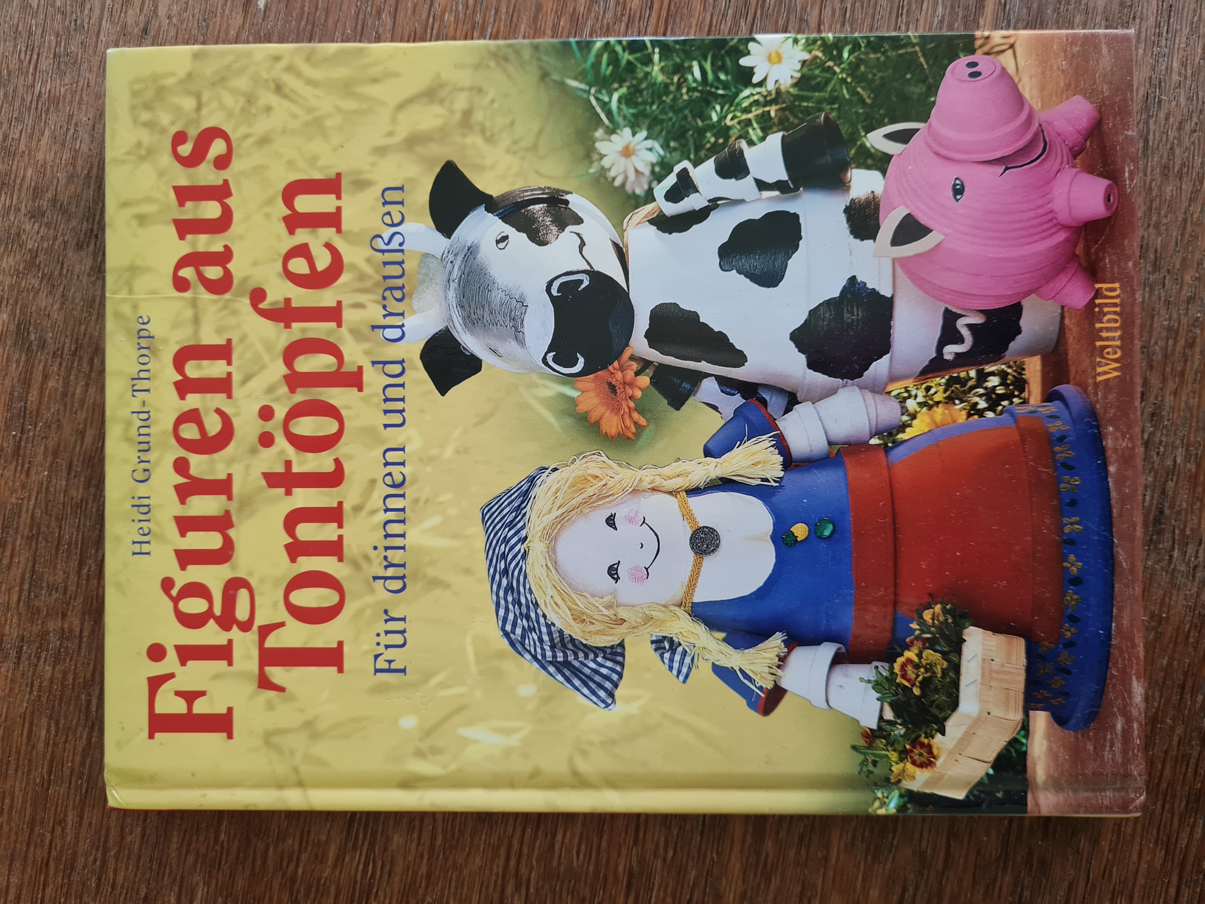 Figuren aus Tontöpfen - Für drinnen und draußen