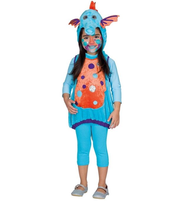Karneval Kostüm Seepferdchen, Gr. 92, Neuware