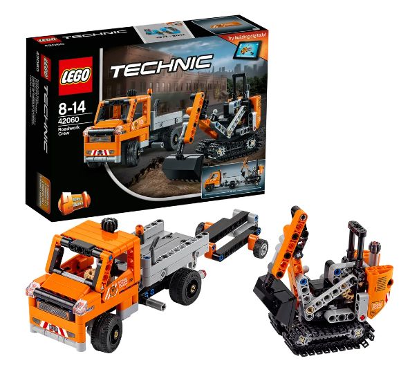 LEGO Technic 42060 Straßenbau Fahrzeuge (EOL), Neuware