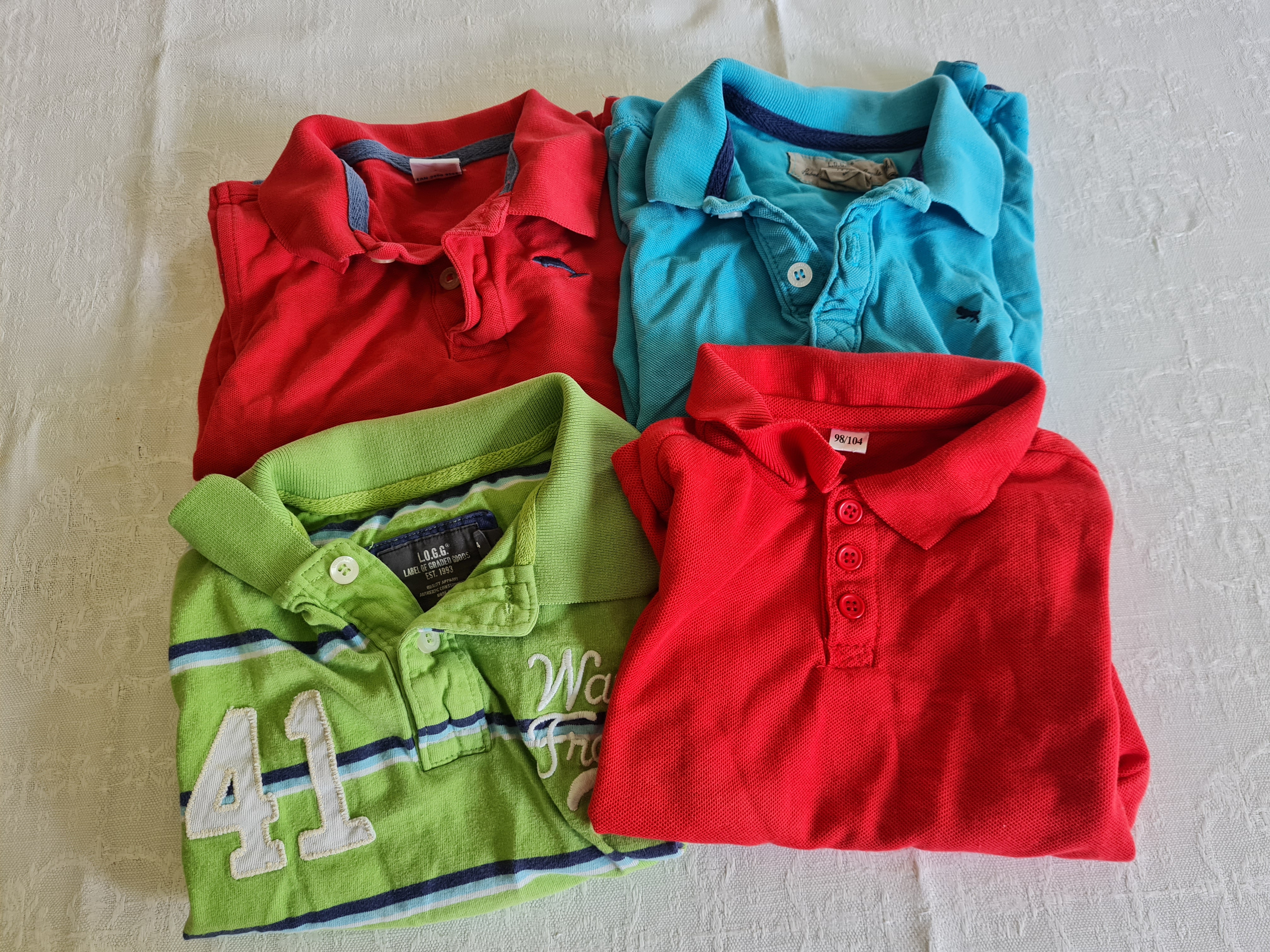Polohemden Set für Jungen, Gr. 98 und Gr. 98/104