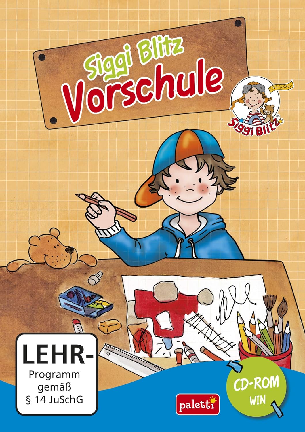 Siggi Blitz Vorschule Lernprogramm CD ROM, Neuware