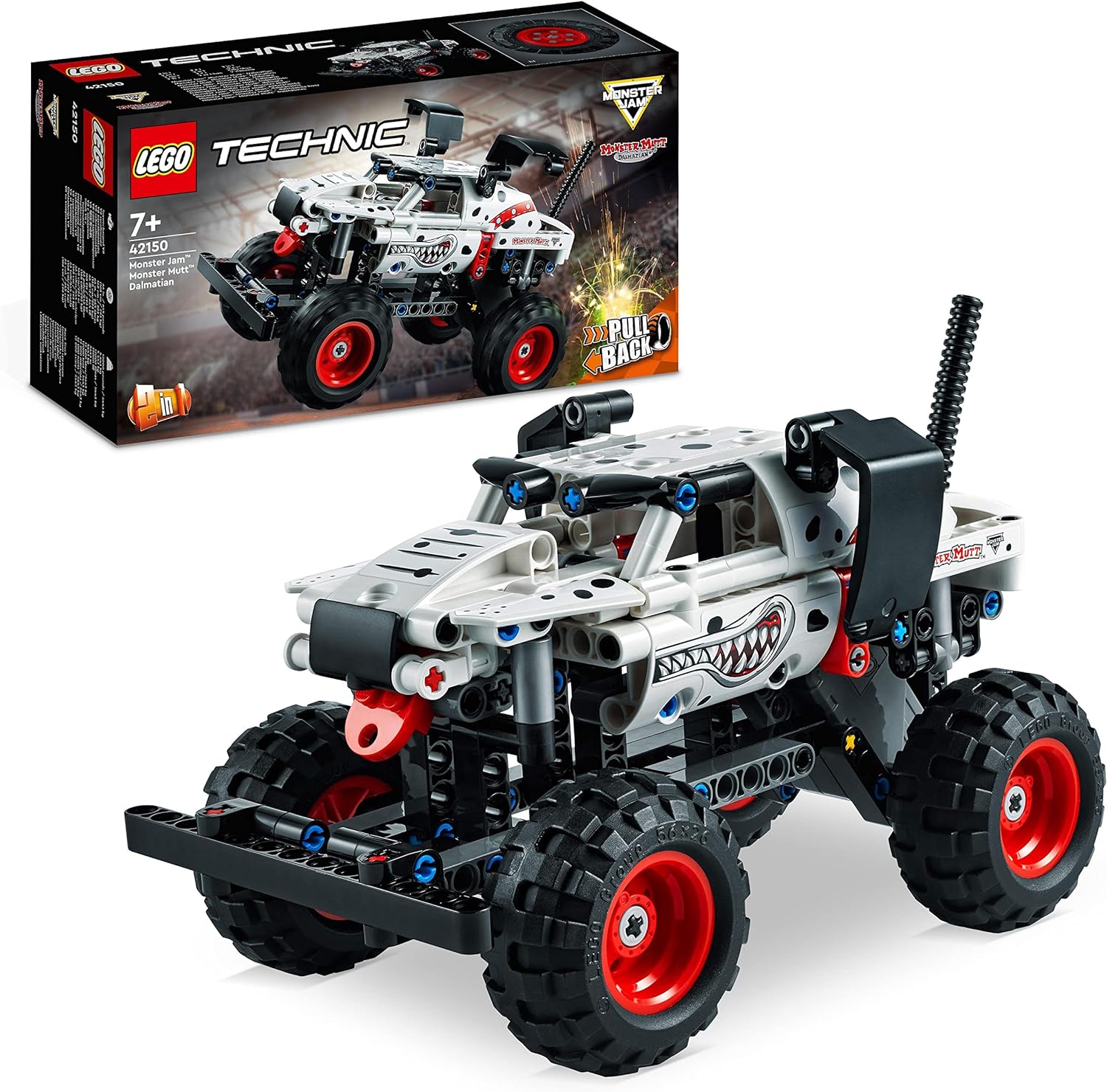 LEGO Technic 42150 Monster Jam Monster Mutt Dalmatian, Neuware