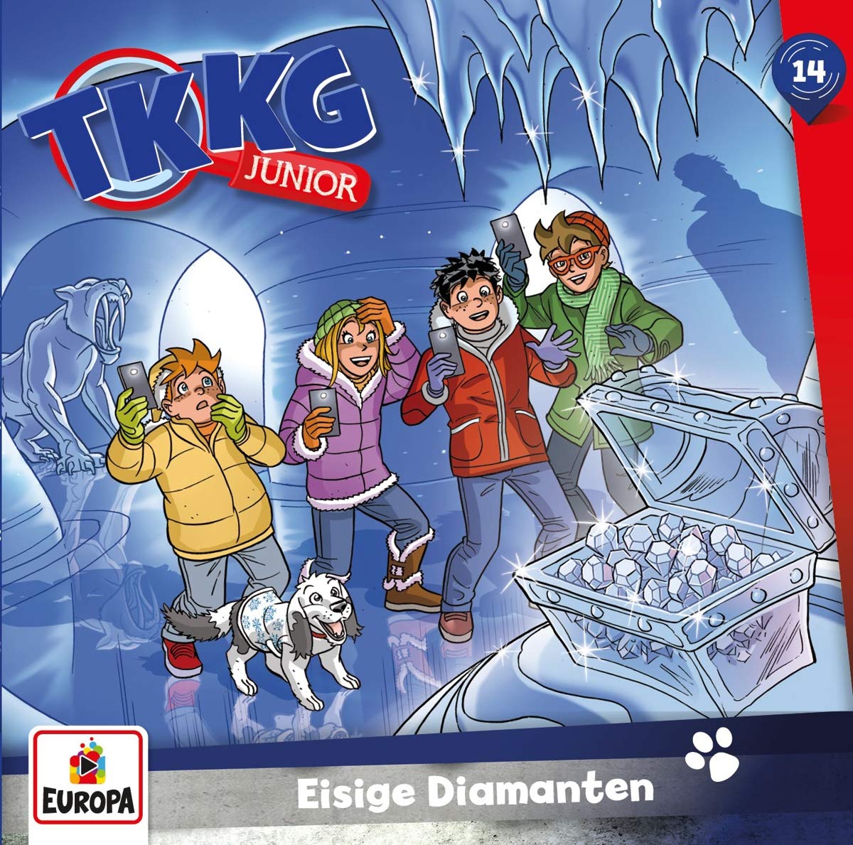 TKKG Junior Folge 14 / Eisige Diamanten, Audio CD, Neuware