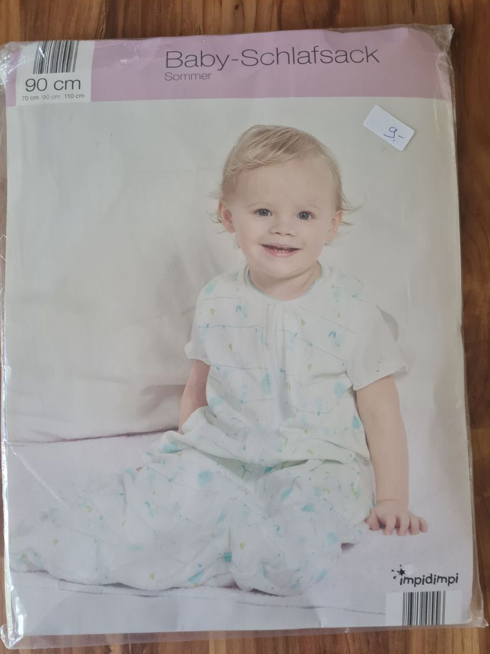 Sommer-Schlafsack "Vögel", 90cm, Neuware mit Etikett