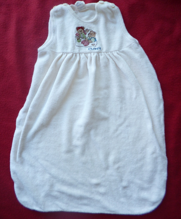 Alana Schlafsack aus Frotteestoff für den Sommer, Gr. 62/68