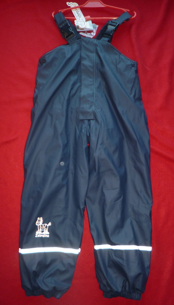 Gefütterte Matsch-/Regenhose  Gr. 122, Neuware