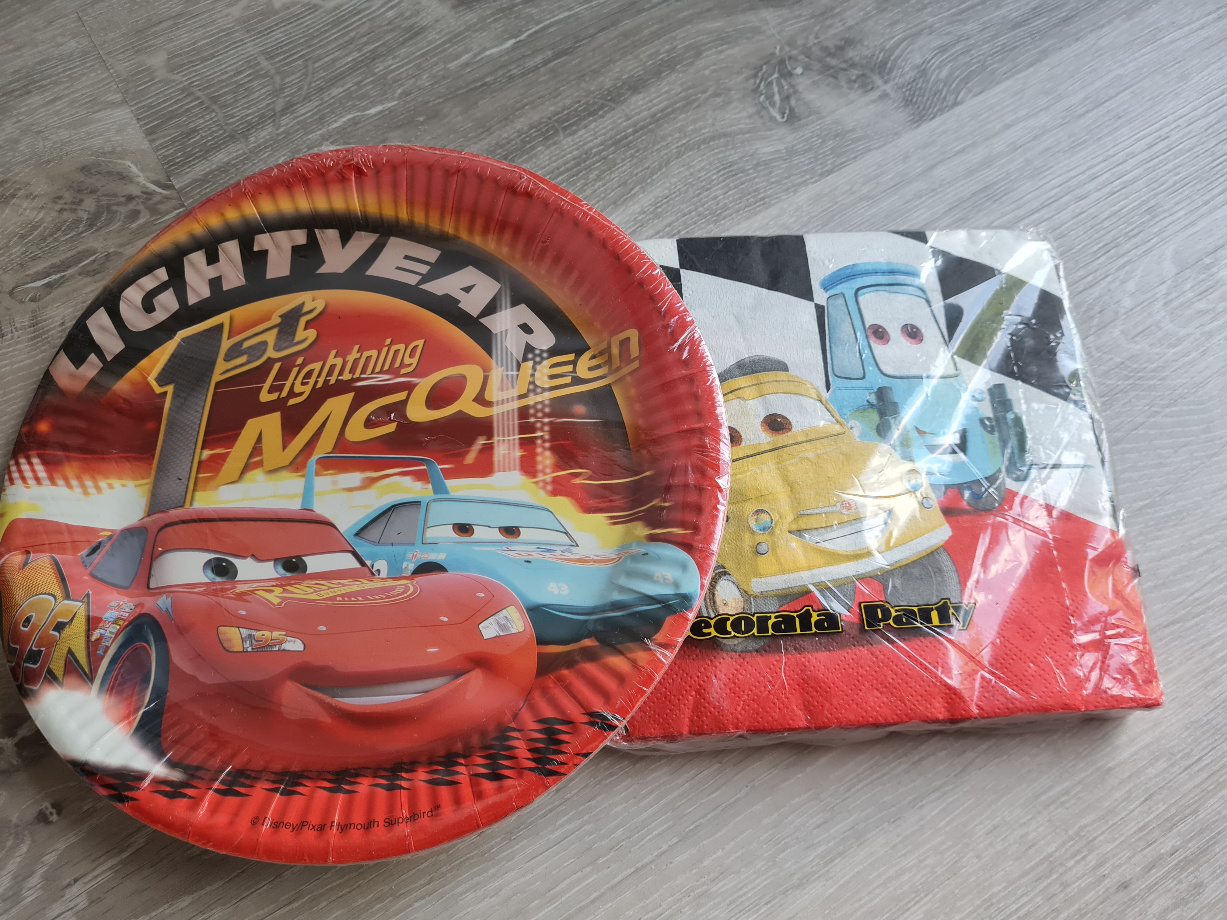 Party-Set für 10 Personen, Cars-Motiv, Neuware