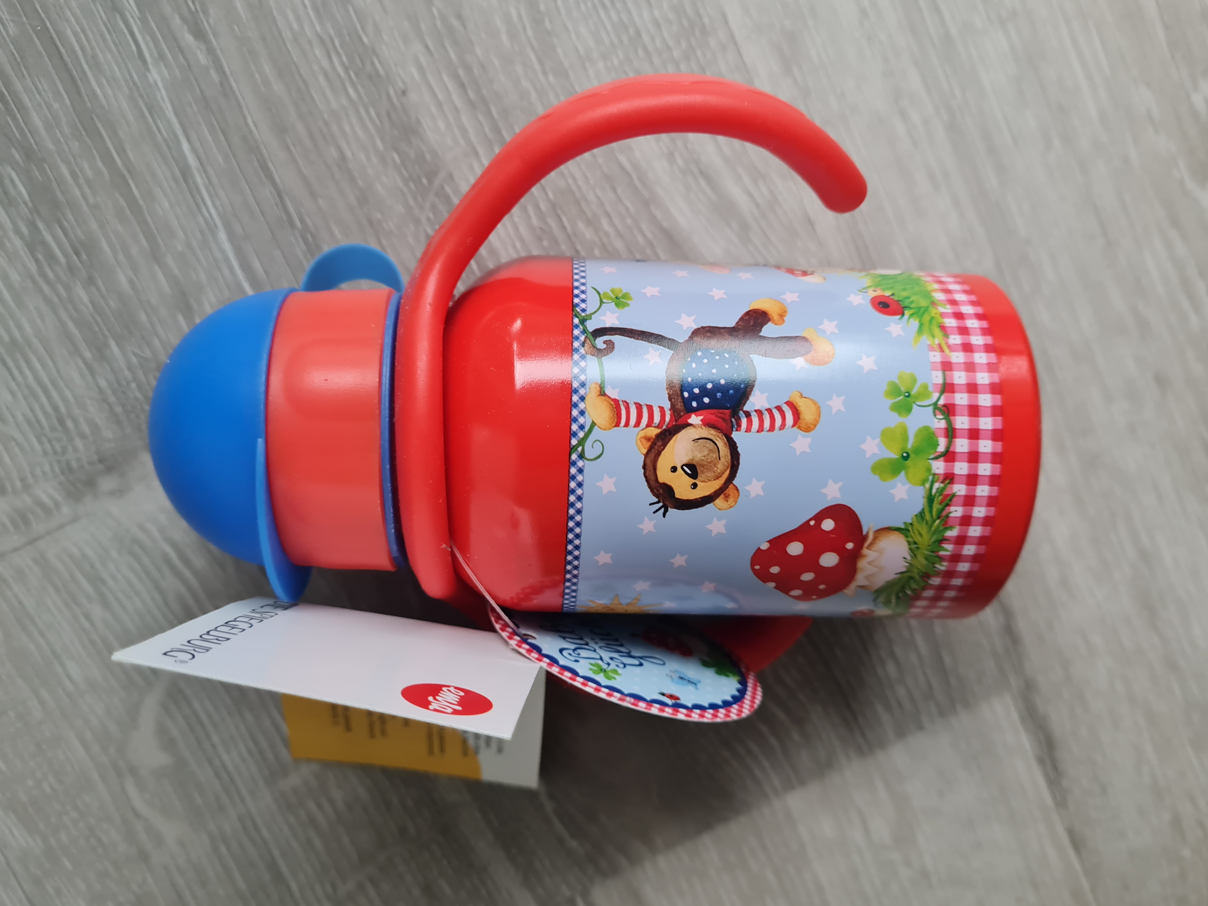 Alu-Trinkflasche Babyglück mit Griff, 0,3l, Neuware