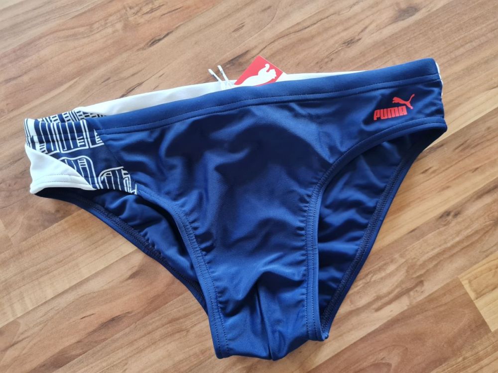 Puma Badehose, dunkelblau, Gr. 164, Neuware mit Etikett