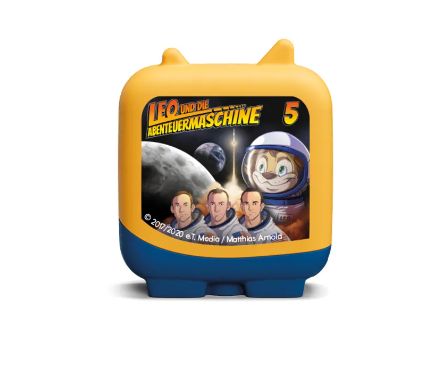 Tonies Clever Tonie Hörfigur Leo und die Mondlandung / Leo und die Abenteuermaschine, Neuware