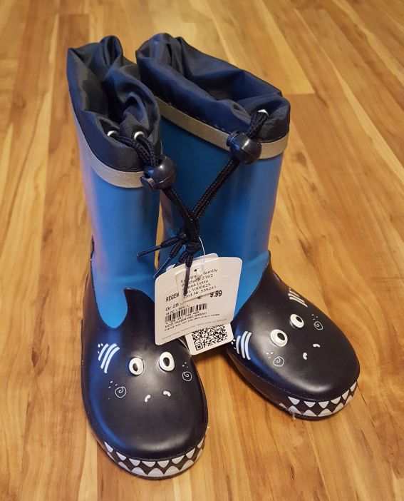 Regenstiefel Gr. 28, Neuware mit Etikett